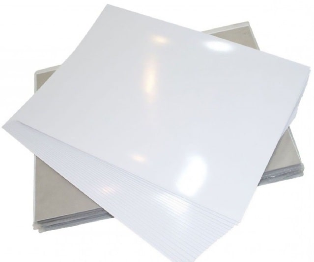 White Decal Paper